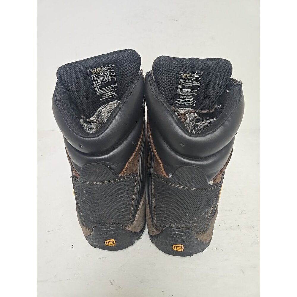 Men's KEEN Utility 1015401 Louisville 6" Steel Toe Waterproof Work Boot 13EE - Picture 3 of 10